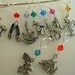 Hand Made Wizard of Oz Stitch Markers Shawl Pin Scarf Pin Dorothy Toto Wizard