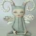 Monster-- Contemporary Folk Art Doll-- Zoee Bug-- Made to Order- LAST ONE