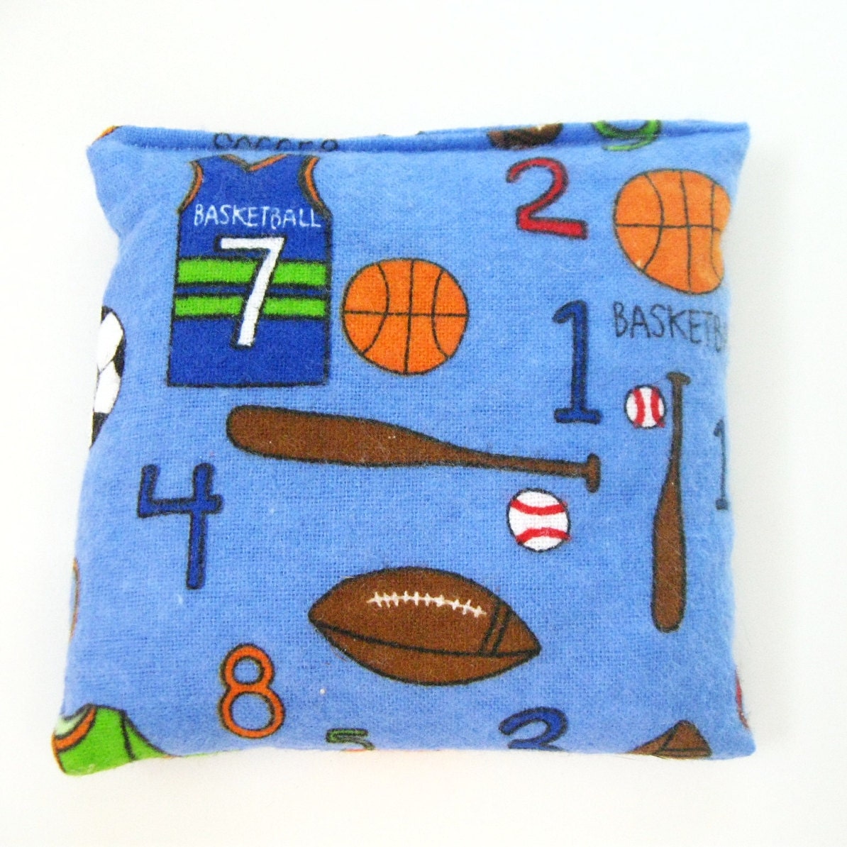 Flaxseed BooBoo Owie Bag - Hot and Cold Therapy Pack (Use in Freezer or Microwave) - Sports Stuff
