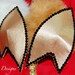 Geek Trek Gold Satin Burlesque Pasties