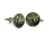 Men's Dime Cufflinks Prospect Park Sunrise