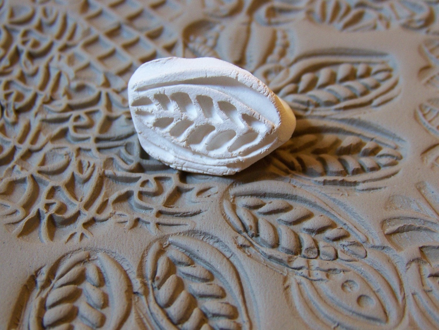 Bisque Stamps for pottery, polymer, PMC, play doh, fondant and more....