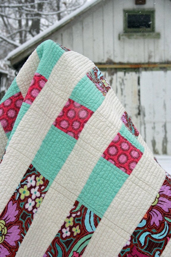 PDF modern quilt pattern, Yield