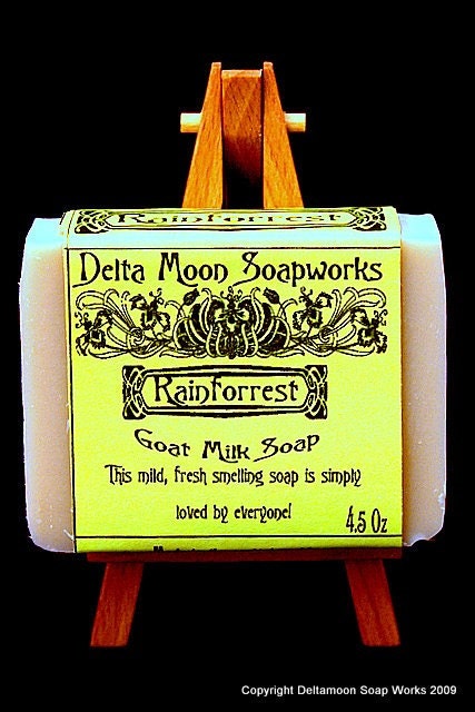 Best Seller Assortment - Rainforrest / Red Clover Tea / Energy /Lavender Citrus - Goat Milk Soap