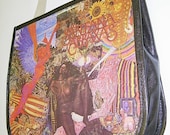Record Handbag - Santana Abraxas - Vinyl Record Album Purse