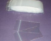 200 2 x 3 inch zipper-locking bags, re-sealable/reclosable poly bags (2 packs of 100 2 x 3 bags)