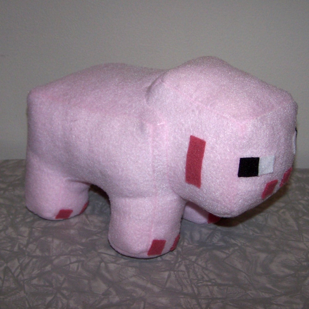 Minecraft Pig Plush