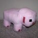 Minecraft Pig Plush