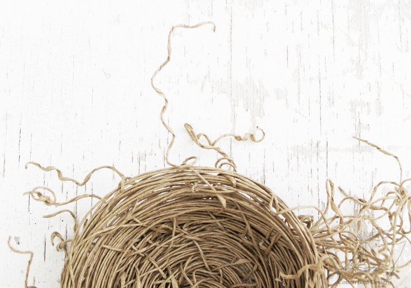 Weddings Ring Pillow Cushion Handmade Nest Photo Prop Woodland Bird Nest Rustic Barn Garden Beach