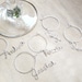 Personalized Name for Wine Glass - Single 1 wine charm