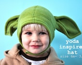 YODA inspired hat pattern-PDF pattern
