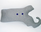 Happy State of Massachusetts Pillow
