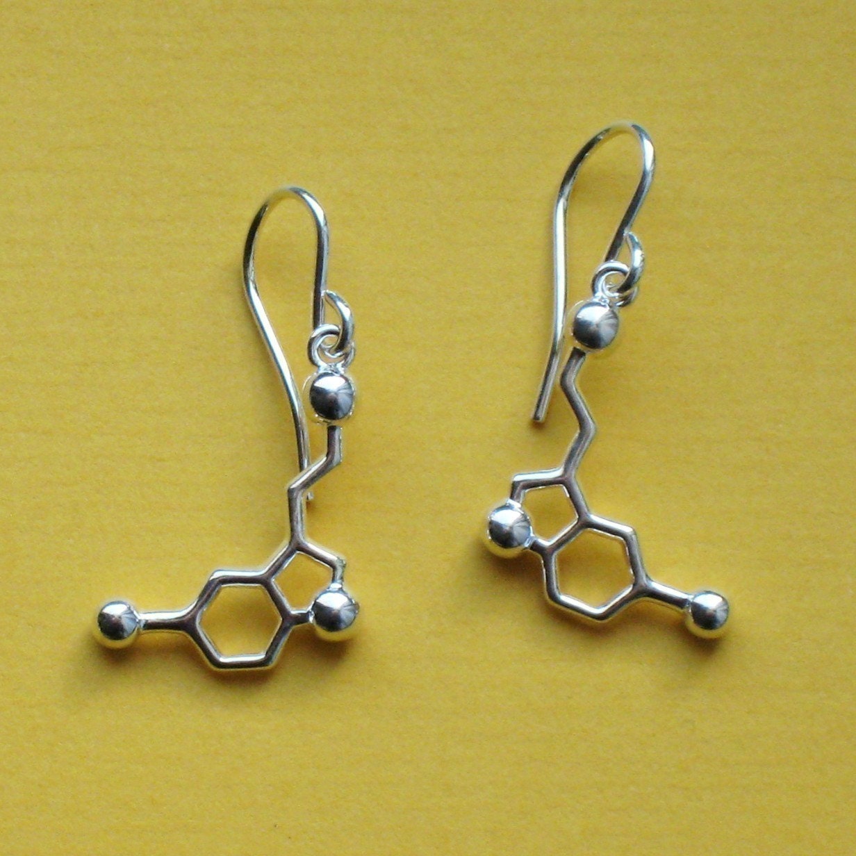 serotonin earrings - for happiness