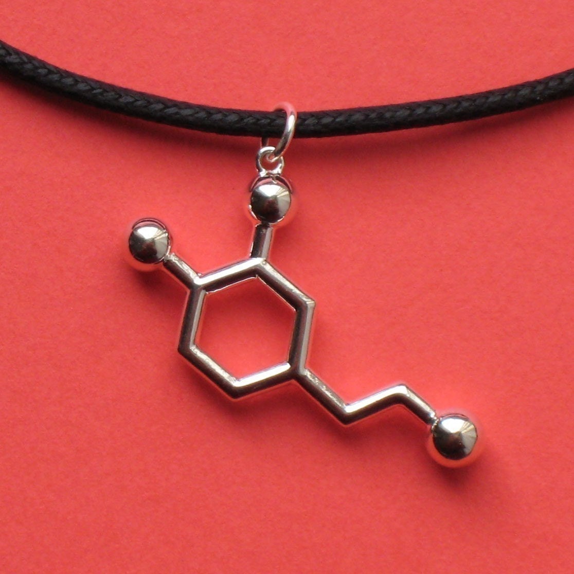 dopamine necklace - celebrate love and pleasure