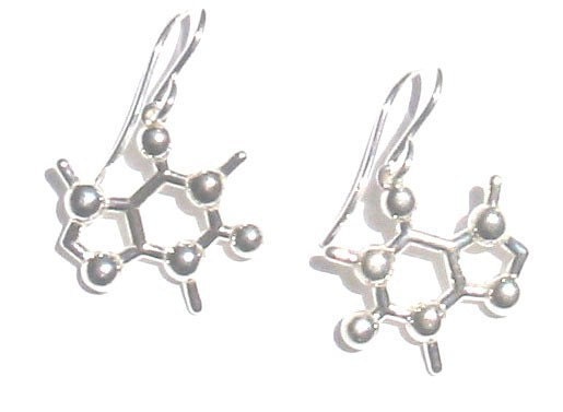 caffeine earrings