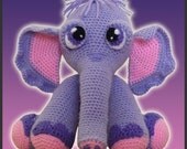 Amigurumi Pattern Crochet PDF - Gertie, The Little Elephant