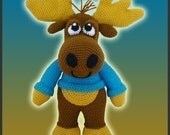 Amigurumi Pattern Crochet - Nelson, The Moose