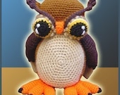 Amigurumi Pattern Crochet PDF - Horned Owl