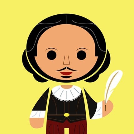 Shakespeare- 8 X 10 Digital Print