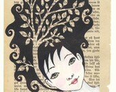 Tree Girl - Print