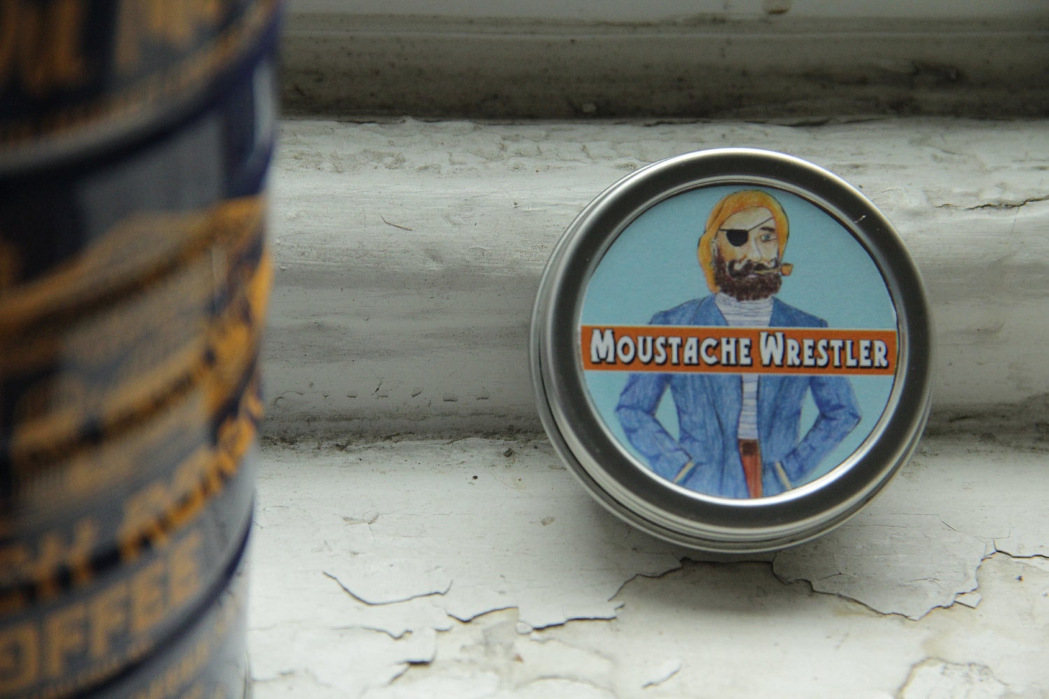 Moustache Wrestler - "Shipwright" Mustache Wax -1oz