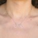 bicycle necklace - sterling silver