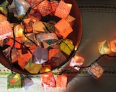 Origami Lanterns - 100 Handmade Paper Lanterns- Assorted Patterns