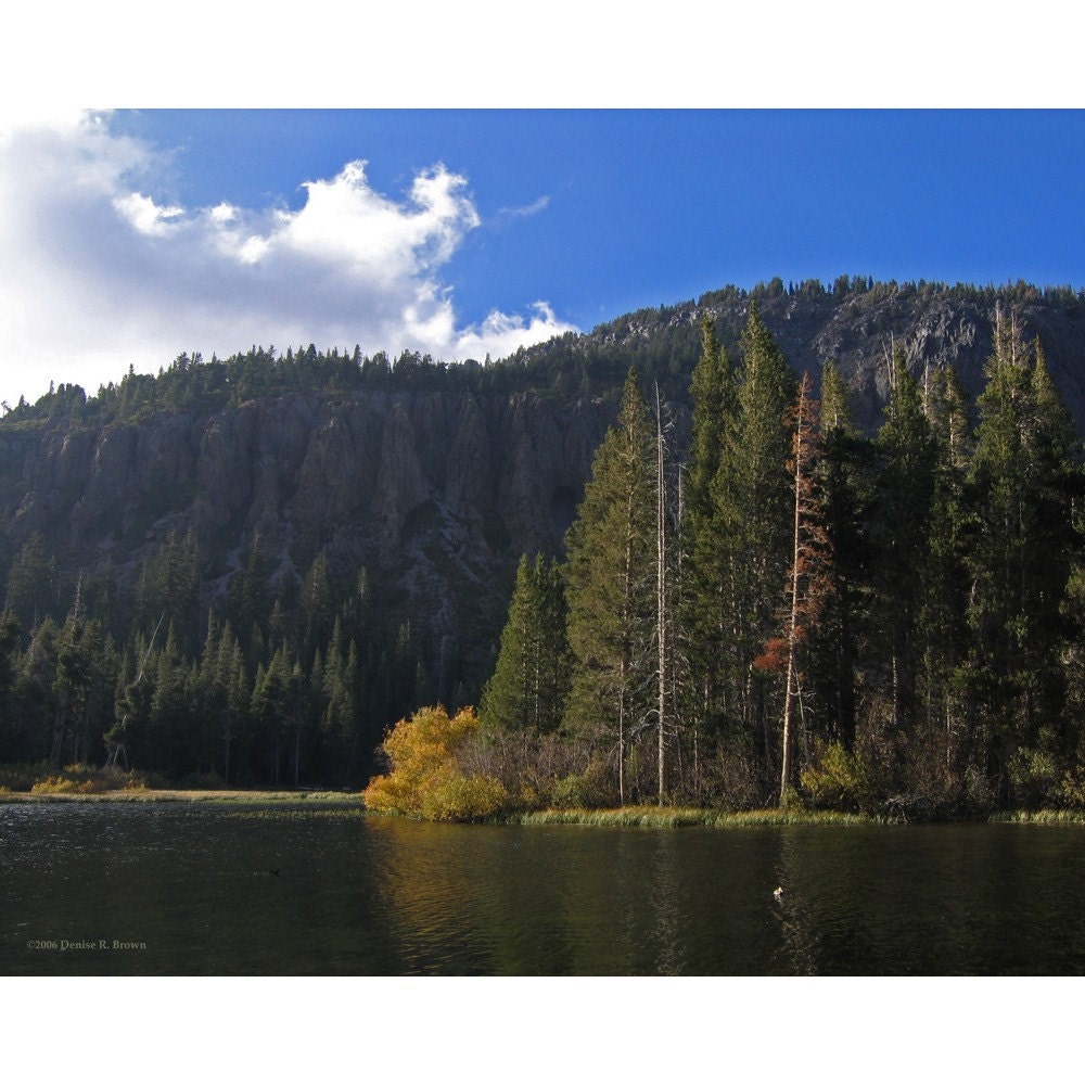 Twin Lakes Afternoon, Original Photography Print 8x10