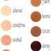 porcelain finish mineral foundation