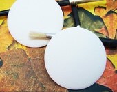 ABEO-(2)-2.25inch REGULAR BADGE-Pinback Buttons Two artisan art canvas buttons