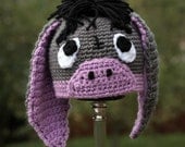 Pattern Directions for Making a Crochet Little Donkey Hat for Baby  Photo Prop PDF