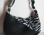 sale .. Zebra Stella purse .. 50% off