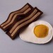 Felt Food Bacon and Eggs
