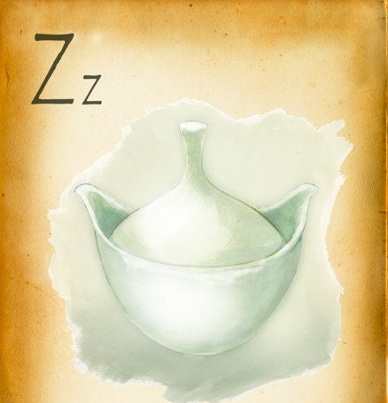 Modern Design Deck- Z is for Ziesel - small print