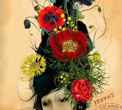 These dreams are Blossoming- large 13 x 19 giclee