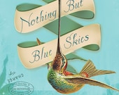 Nothing but blue skies - skirt magazine - Large print