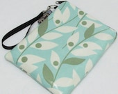 Kindle1,2,3 and Nook SMALL Top Zip fits without a cover- WASHABLE - by Borsa Bella Waterproof Fabric