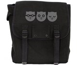 Backpack: Three Musketeers Watson the Cat - Canvas Backpack