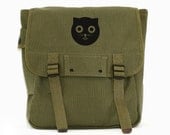 Backpack: Watson the Cat - Canvas Backpack for Men & Women