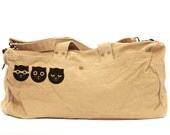 Duffle Bag: Three Musketeers Watson the Cat - for Men & Women