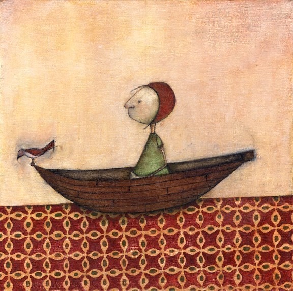 girl in boat