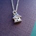 Teeny House Necklace Sterling Silver