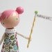 lolli and her little birthday cake cake topper