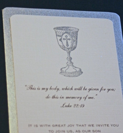 First Communion Invitation