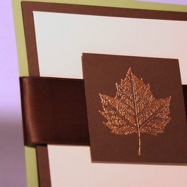 Autumn Leaves Wedding Invitations