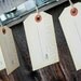Mr & Mrs - Vintage Luggage Tag Escort Cards - Place or Favor Cards for your Wedding Day - Set of 25 Tags