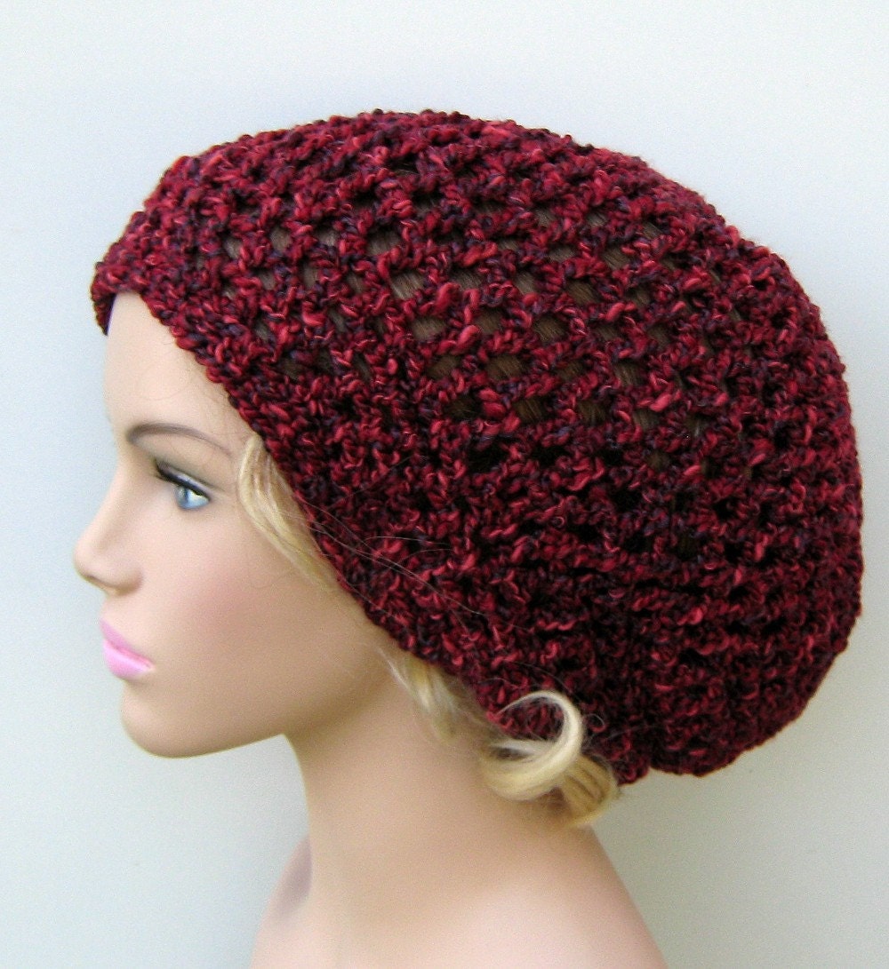Canyon Glow Tam Hat Hippie Dreadlock Sock Slouchy beanie dread cotton blend