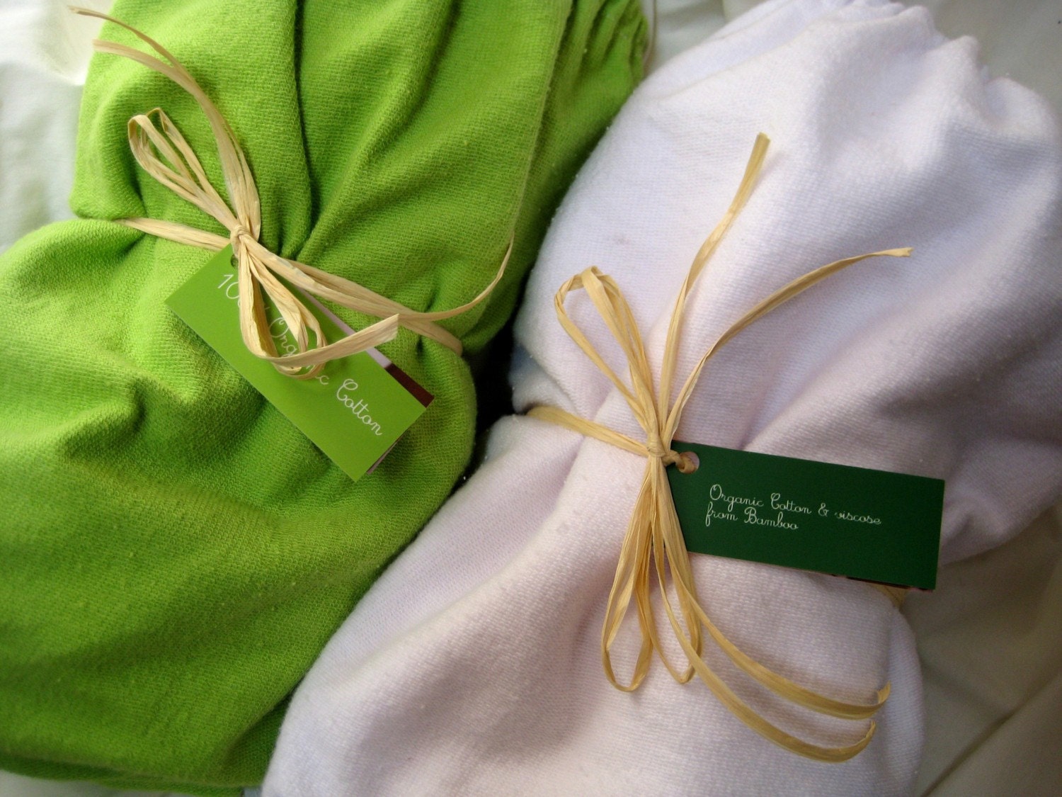 ORGANIC Crib Sheet - Cotton Terry - Fitted Crib