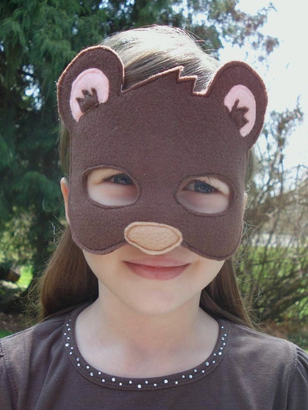 Brown Bear Mask