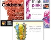 THE FIRST THREE - 3 E-books / Lampwork Tutorials - Think Pink, Favorite Color Schemes and Goldstone for a Special Sale Price